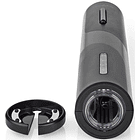 Saca Rolhas Eléctrico (ABS/Alumínio Preto) - NEDIS 3