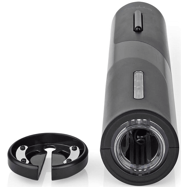 Saca Rolhas Eléctrico (ABS/Alumínio Preto) - NEDIS 3