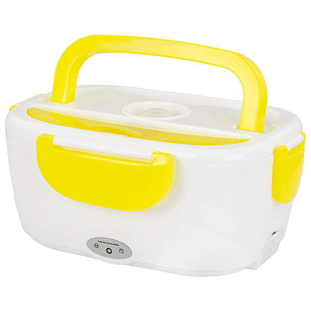 Lancheira Eléctrica para Veículos c/ Alimentação 12V (Branco/Amarelo) 2