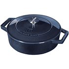 Caçarola Rasa c/ Tampa 26cm (Metallic Line Aquamarine Edition) - BERLINGER HAUS 1