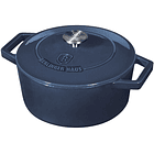 Caçarola Petite c/ Tampa 24cm (Metallic Line Aquamarine Edition) - BERLINGER HAUS 1