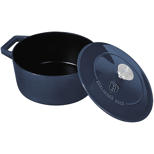 Caçarola Petite c/ Tampa 24cm (Metallic Line Aquamarine Edition) - BERLINGER HAUS 3