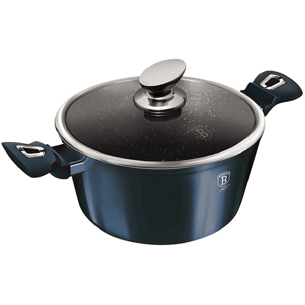 Caçarola c/ Tampa 30cm (Metallic Line Aquamarine Edition) - BERLINGER HAUS 1