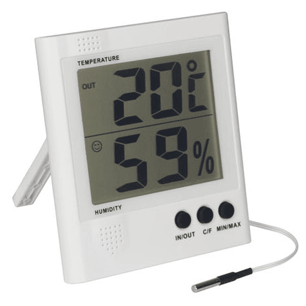 Termómetro e Higrómetro Digital - VELLEMAN 1