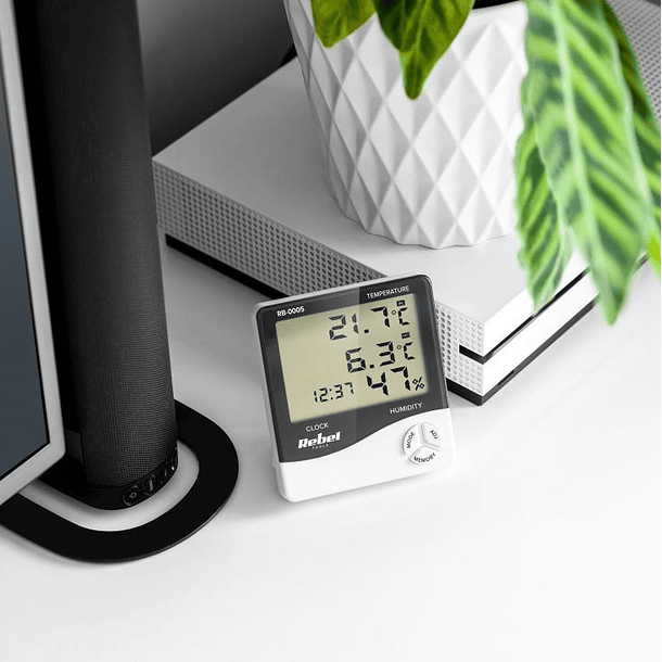 Termómetro e Higrómetro Digital - REBEL RB-0005 4