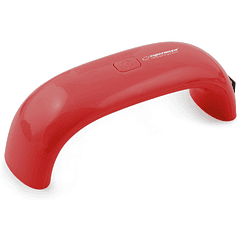 Secador Ultravioleta LED 9W (Secagem Cola, Unhas Gel, Lacas, etc) Vermelho - ESPERANZA