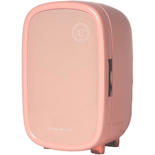 Mini Frigorífico Portátil 12L p/ Maquilhagem (Rosa) - FLAMINGUEO 1