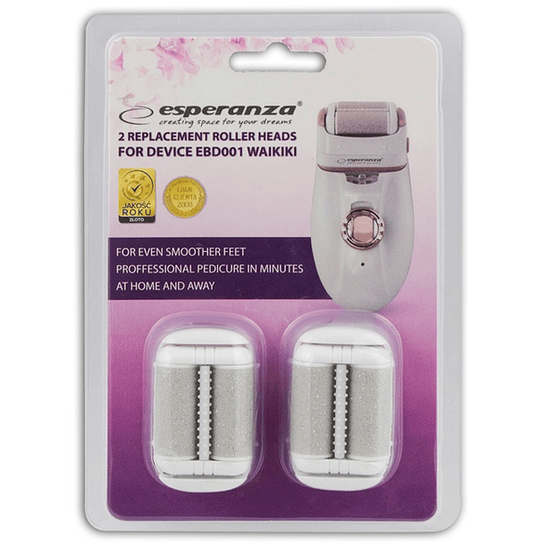 Pack 2 Cabeças de Rolo Substituição p/ Depiladoras 