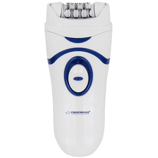 Depiladora Corporal COPACABANA (Branco/Azul) - ESPERANZA 