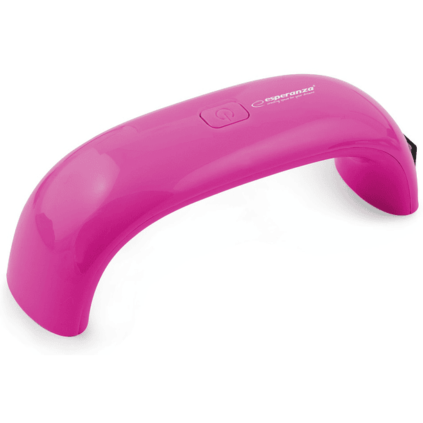 Secador Ultravioleta LED 9W (Secagem Cola, Unhas Gel, Lacas, etc) Rosa - ESPERANZA 1