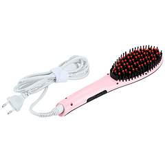 Escova Alisador Cabelo (Rosa)
