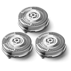 Pack 3x Laminas Originais p/ Maq. Barbear Séries 5000 / 6000 / Aquatouch / Powertouch - PHILIPS