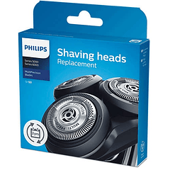 Pack 3x Laminas Originais p/ Maq. Barbear Séries 5000 / 6000 / Aquatouch / Powertouch - PHILIPS