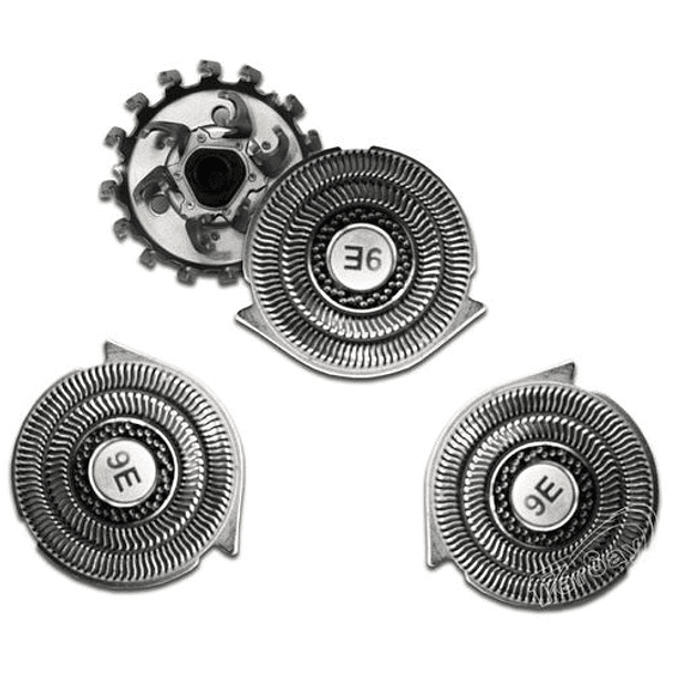 Pack 3x Laminas Compativeis (HQ9) Maq. Barbear p/ PHILIPS 