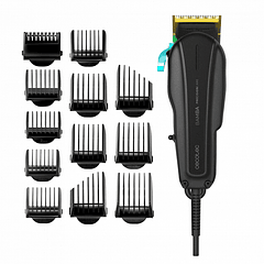 Máquina de Cortar / Aparar Cabelo Precisioncare Proclipper Titanium (Preto) - CECOTEC