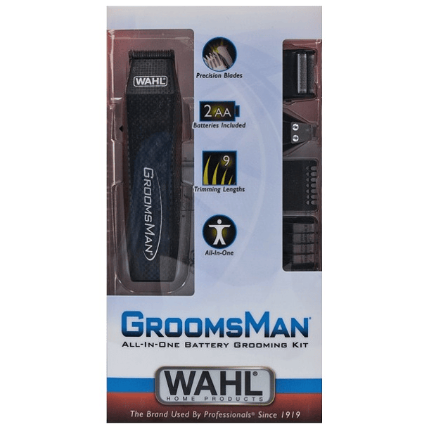 Máquina (4 em 1) Aparadora, Barbear, Orelhas, Nariz, etc... (Pilhas) - WAHL 3