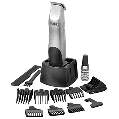 Aparador de Barba 3023-0471 c/ Acessórios (Pilhas) - WAHL