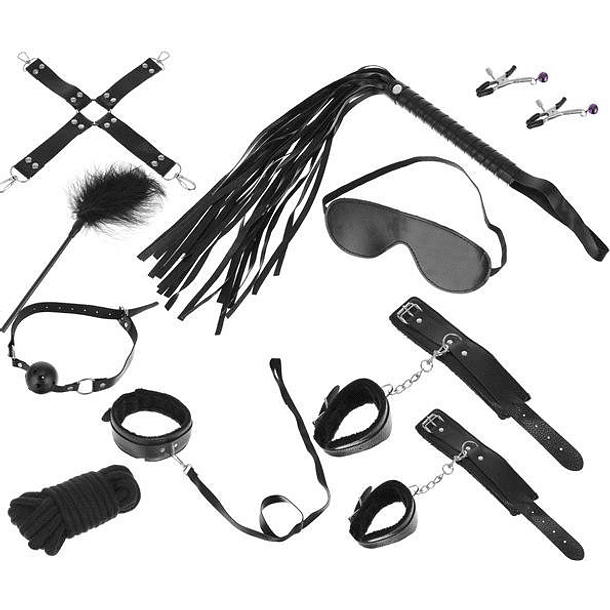 Pack Brinquedos Sexuais (Preto) 1