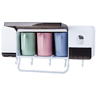 Organizador de Escovas e Copos c/ Dispensador de Pasta 2