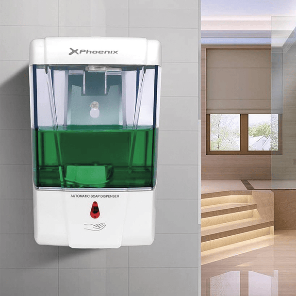 Saboneteira/Dispensador Automático de Gel (700ml) p/ Parede 3