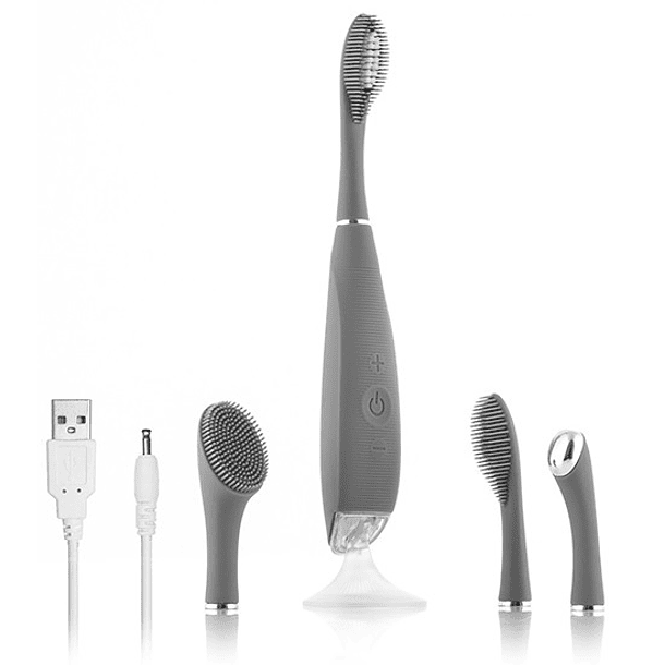 Escova de Dentes/Face Eléctrica Multiusos Sónica (a Bateria) - INNOVAGOODS 1