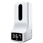 Termómetro Corporal Infravermelhos (Leitura 0.5s) com Dispensador de Desinfetante de Mãos p/ Parede 1