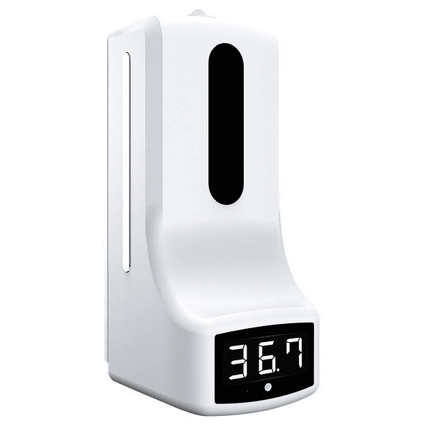 Termómetro Corporal Infravermelhos (Leitura 0.5s) com Dispensador de Desinfetante de Mãos p/ Parede 2