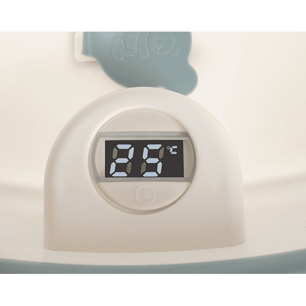 Banheira Dobrável c/ Termómetro e Almofada p/ Bebé 4