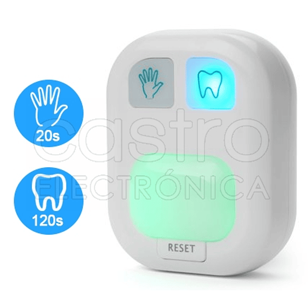 Temporizador LED p/ Lavagem de Mãos e Dentes 