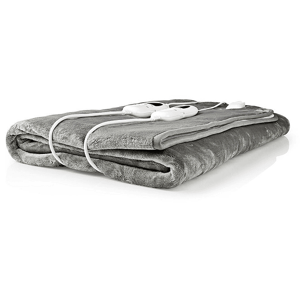 Cobertor Eléctrico Cinza (160 x 140 cm) - NEDIS 1
