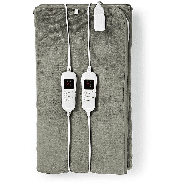 Cobertor Eléctrico Cinza (160 x 140 cm) - NEDIS 3