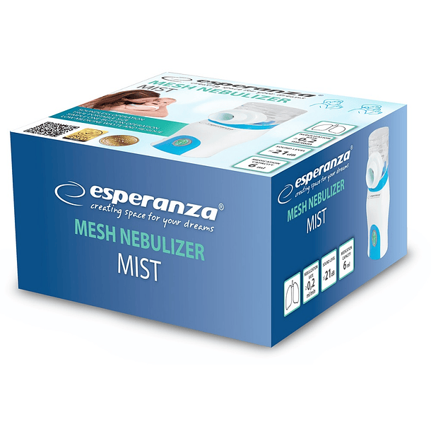 Nebulizador/Inalador Portátil c/ Acessórios - ESPERANZA 3
