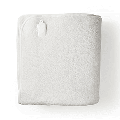 Cobertor Eléctrico em Lã Branco (160 x 140 cm) - NEDIS