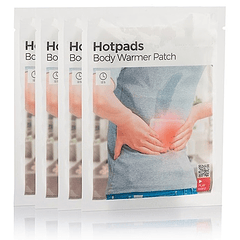 Pack 4x Emplastros Térmicos Corporais Hotpads - INNOVAGOODS
