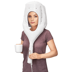 Secador Cabelo t/ Touca 400W 2 em 1 c/ Bolsa + Acessórios - ProfiCare