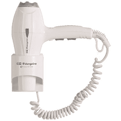 Secador de Cabelo de Hotel 1800W (Branco) - ORBEGOZO
