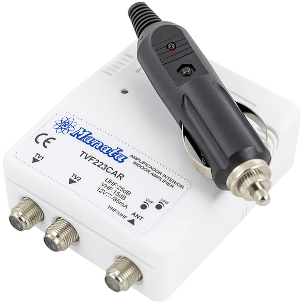 Amplificador Interior 5G 1 Ent. e 2 Saídas (ALIMENTAÇÃO 12V) - MANATA 