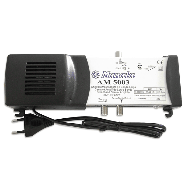 Central Amplificadora Banda Larga - MANATA 