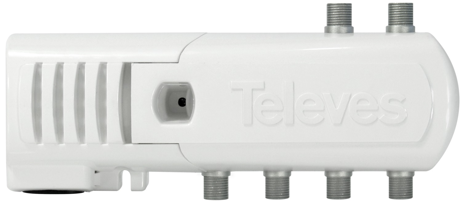 Televes Amplificador Antena TV/Satélite 2 Salidas 20 dB