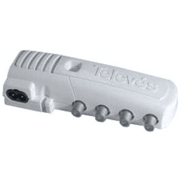 Amplificador Interior Vivenda 1 Entrada / 3 Saidas (2x TV) LTE700 Ready - TELEVES 