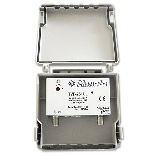 Amplificador Especial TDT 40 dB UHF 5G - MANATA 1