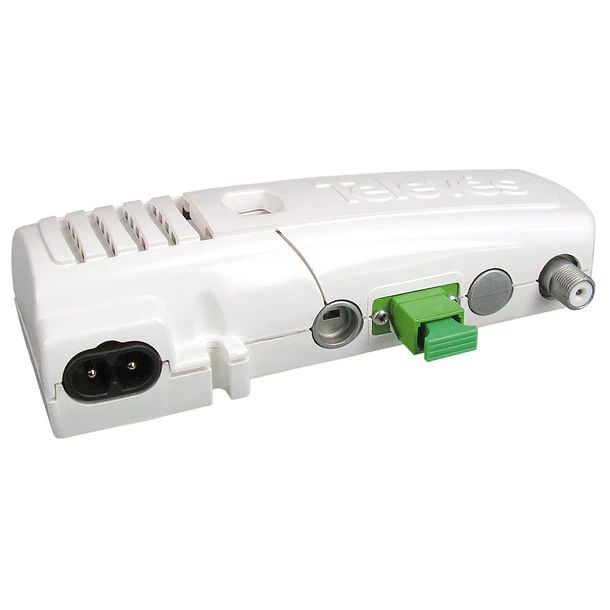 Micro-Receptor Óptico de Vivenda MATV Tecnologia OLC c/ Amplificação - TELEVES 1