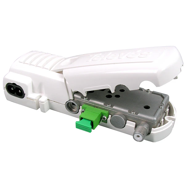 Micro-Receptor Óptico de Vivenda MATV Tecnologia OLC c/ Amplificação - TELEVES 2