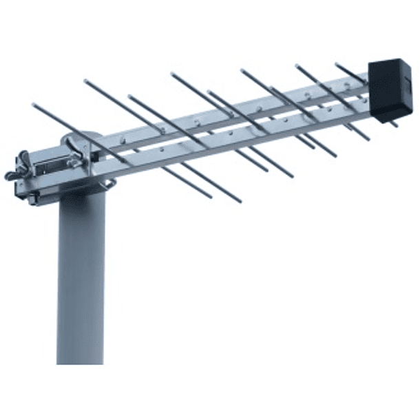 Antena Logaritmica BIII/UHF 20 Elementos c/ Ficha F 