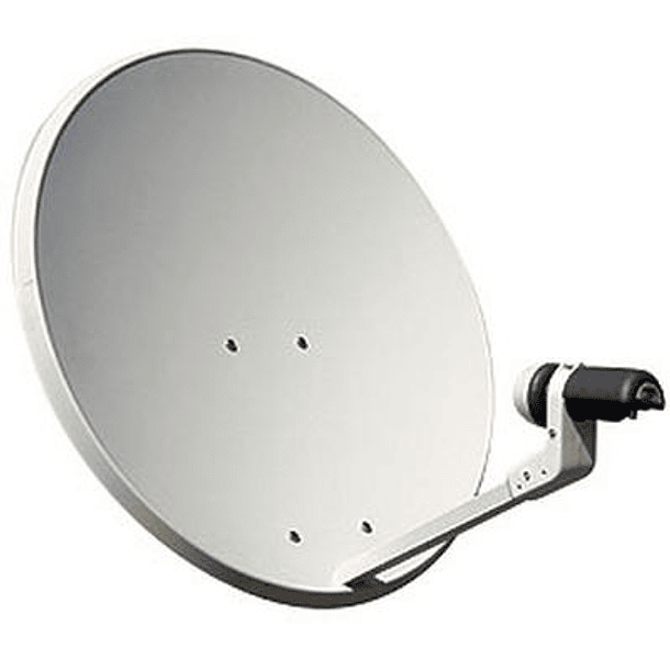 Parabólica 65cm Aluminio/Inox - Modelo Litoral 