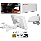 Antena Satélite Flat Home (Twin LNB) - SELFSAT 3