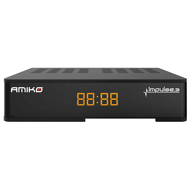 Receptor Cabo+TDT Full HD Ethernet - AMIKO IMPULSE 3 T2/C H265 1