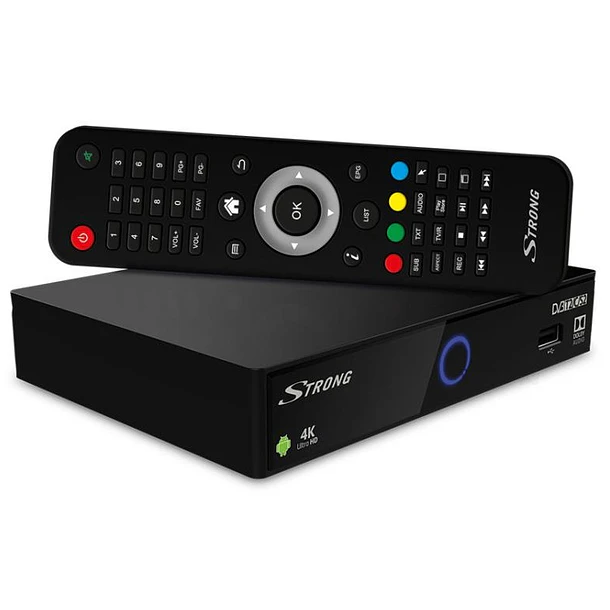 Receptor COMBO UltraHD 4K HEVC Hybrid DVBT2/C/S2 IP - STRONG 1