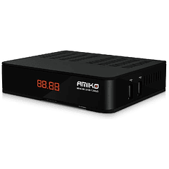 Receptor UHD 4K COMBO (DVB-T2 / DVB-C / DVB-S / DVB-S2) - AMIKO MINI COMBO 4K