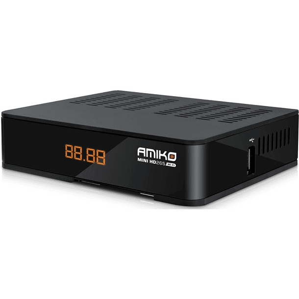 Receptor Satélite Full HD MINI HD265 Wi-Fi - AMIKO 1